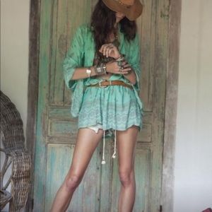 New Cow Skull/ Dreamcatcher Kimono